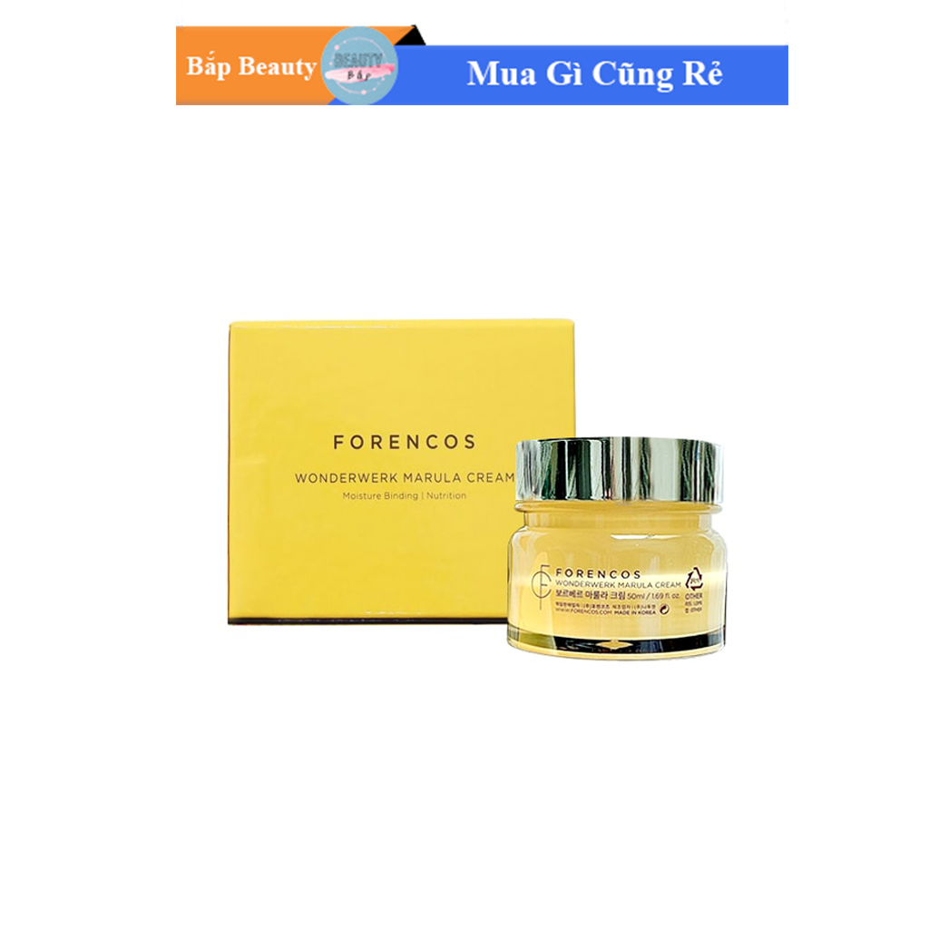 Kem Dưỡng Forencos Wonderwerk Marula Moisture Binding Cream