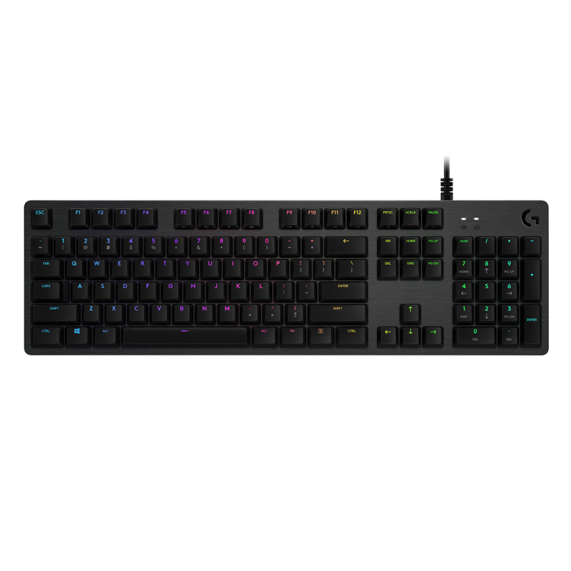 Keyboard logitech g512 lightsync rgb mechanical gaming đen