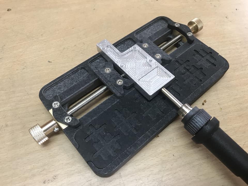 Miếng nhôm gia nhiệt tách main iPhone X-XS Max