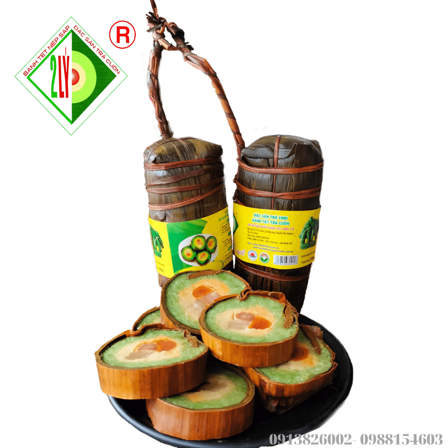 Bánh tét bồ ngót thập cẩm 900gr