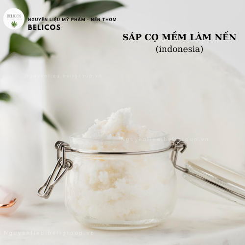 Sáp cọ mềm làm nến thơm thiên nhiên Palm wax - 51 cho mặt nến mịn