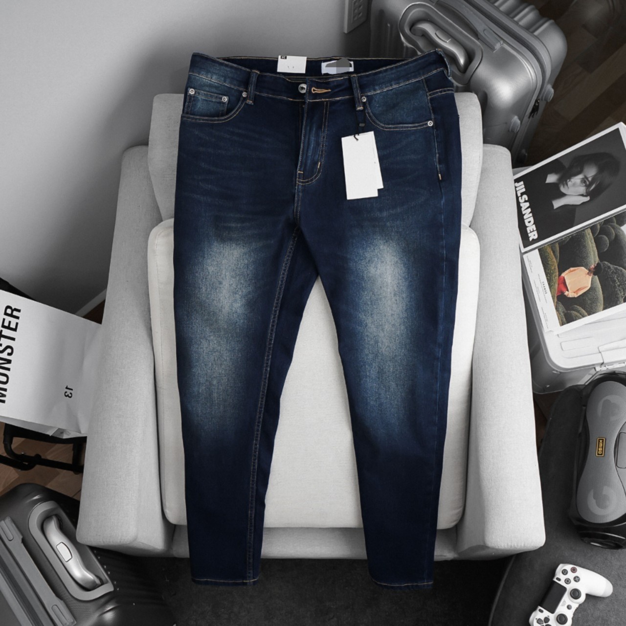 Quần jean nam size lớn, bigsize 80kg - 130kg - mã 183