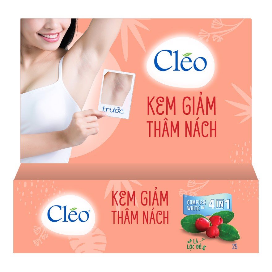 [HCM]Kem Giảm Thâm Nách Cléo 35g