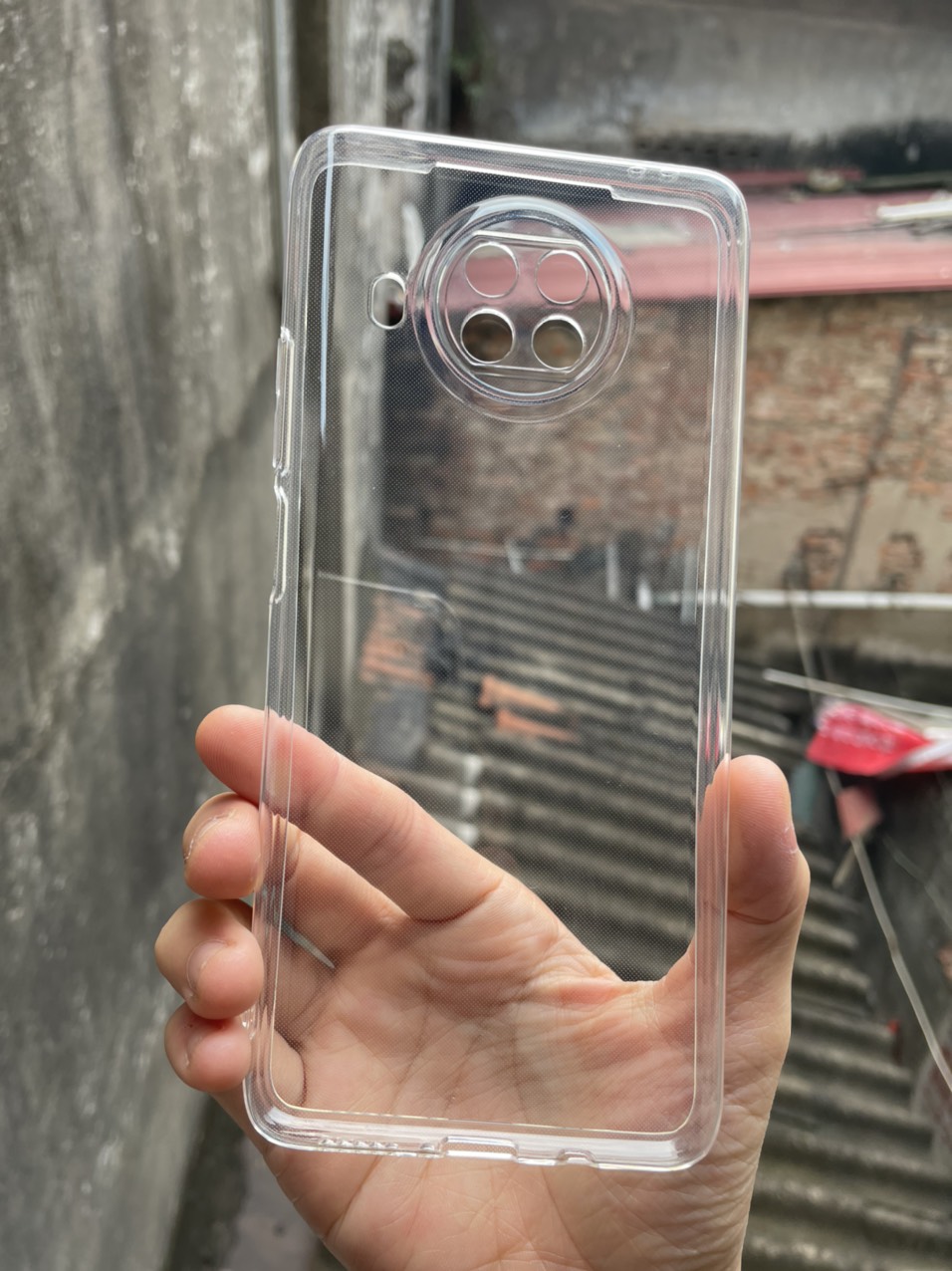Ốp lưng silicon cho Xiaomi Mi 10T Lite 5G trong suốt