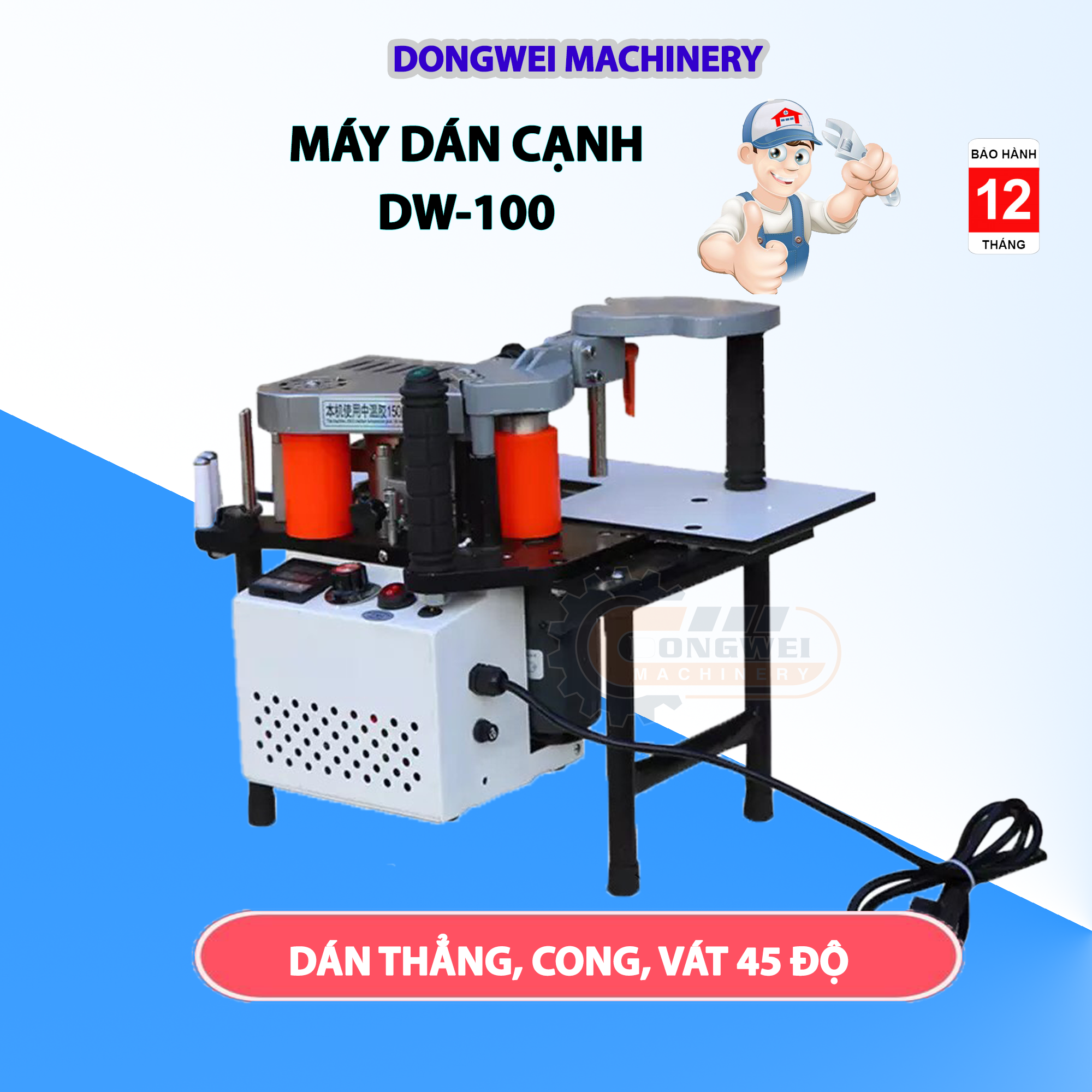 Máy dán cạnh cầm tay dw100