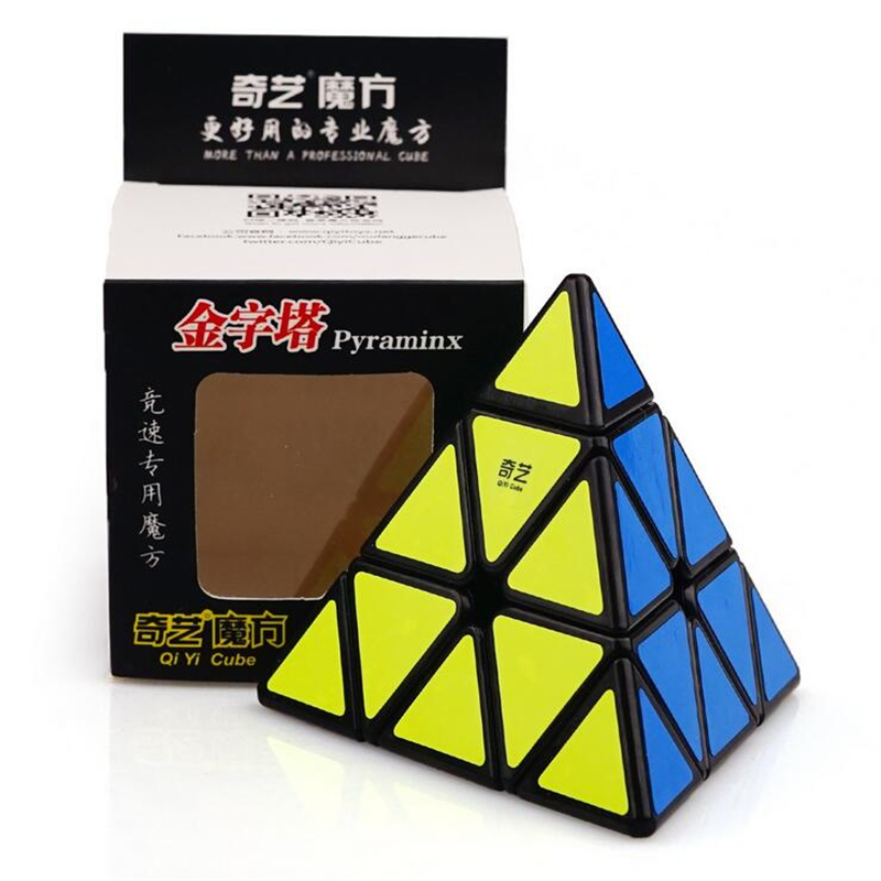 HCMĐồ chơi Rubik Qiyi Pyraminx QiMing - Rubik Tam Giác Sticker