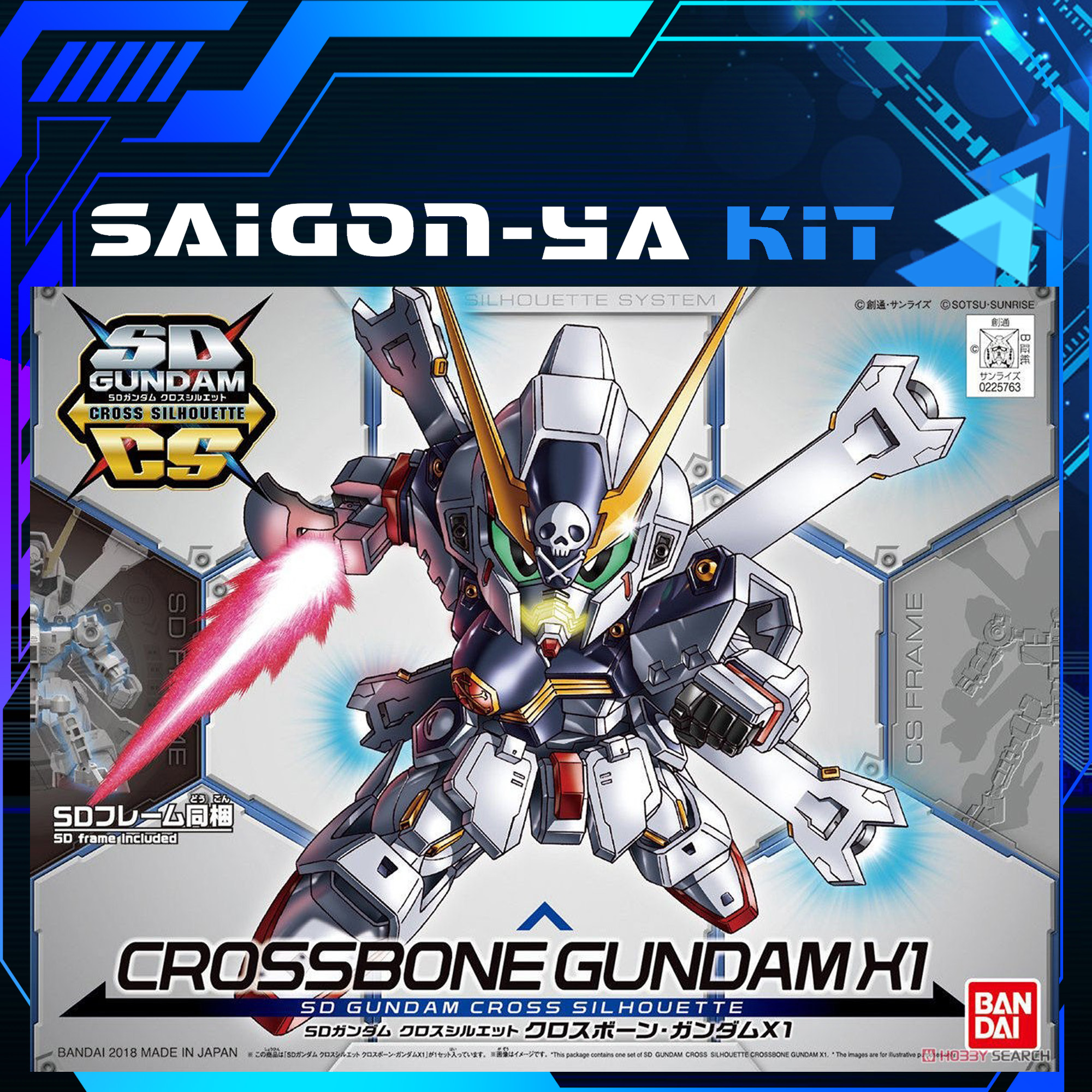 Mô hình Gundam Cross Silhouette Crossbone Gundam X1
