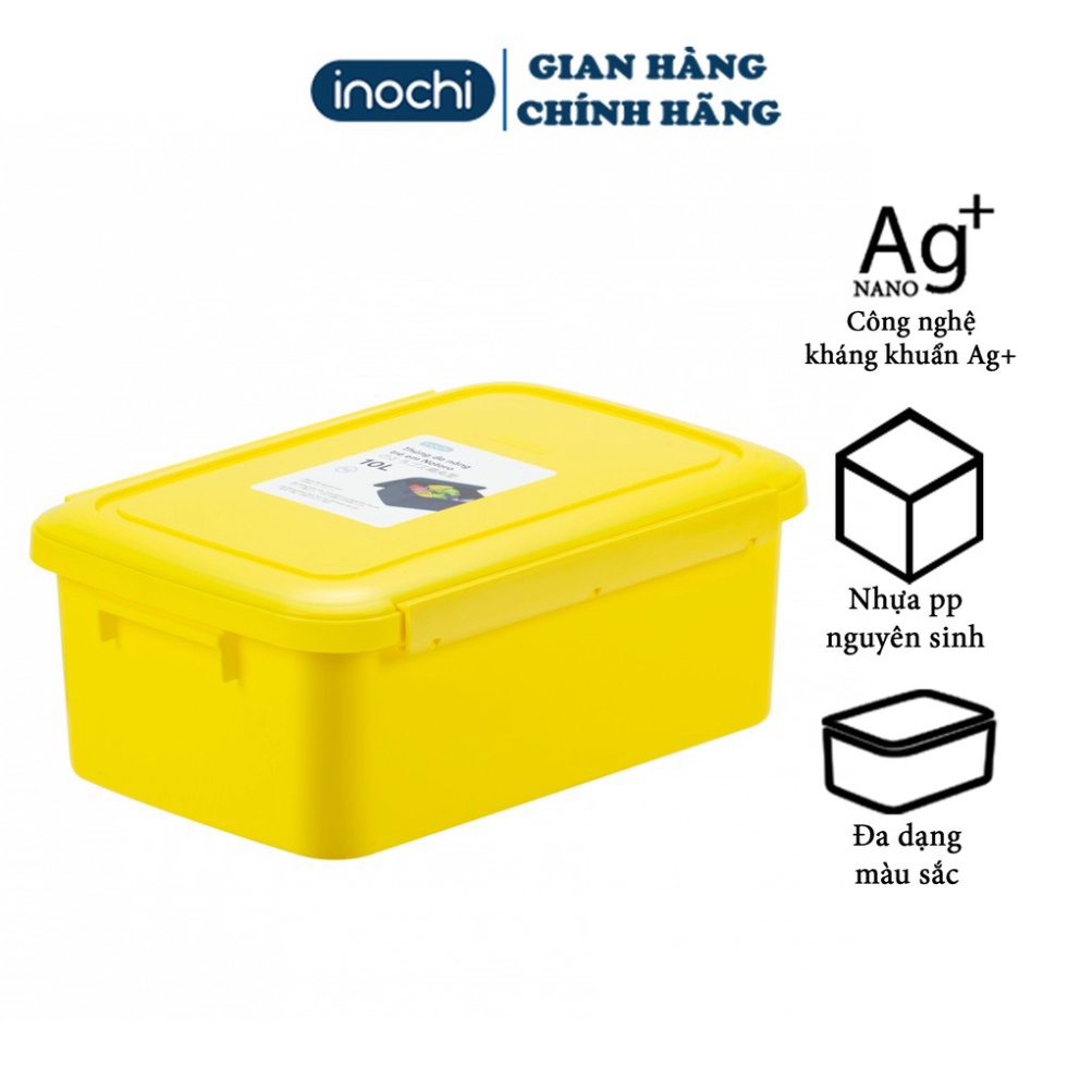 [ Set 02 ] Thùng nhựa đa năng trẻ em Inochi 18L-10L (tiêu chuẩn Nhật Bản)