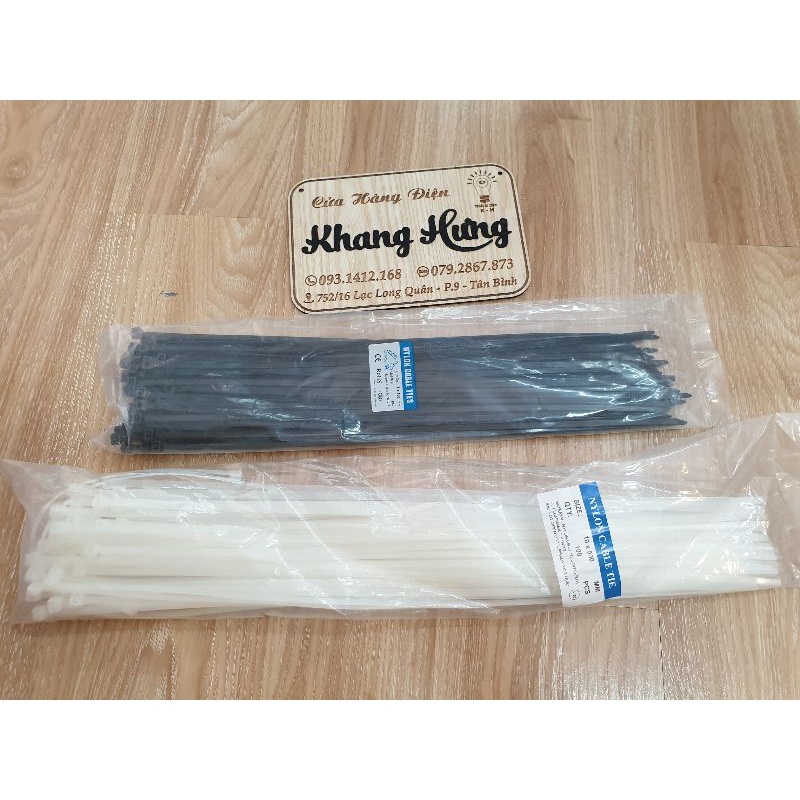 Bịch dây rút nhựa kích thước lớn 30cm, 40cm, 50cm