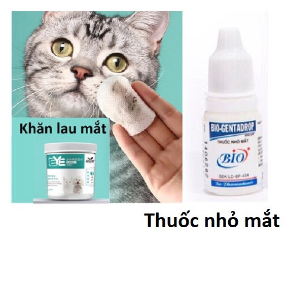 Nhỏ mắt chó mèo Bio genta drop