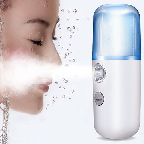 Máy phun sương xông mặt, xông mũi mini, dưỡng ẩm, khuyếch tán tinh dầu