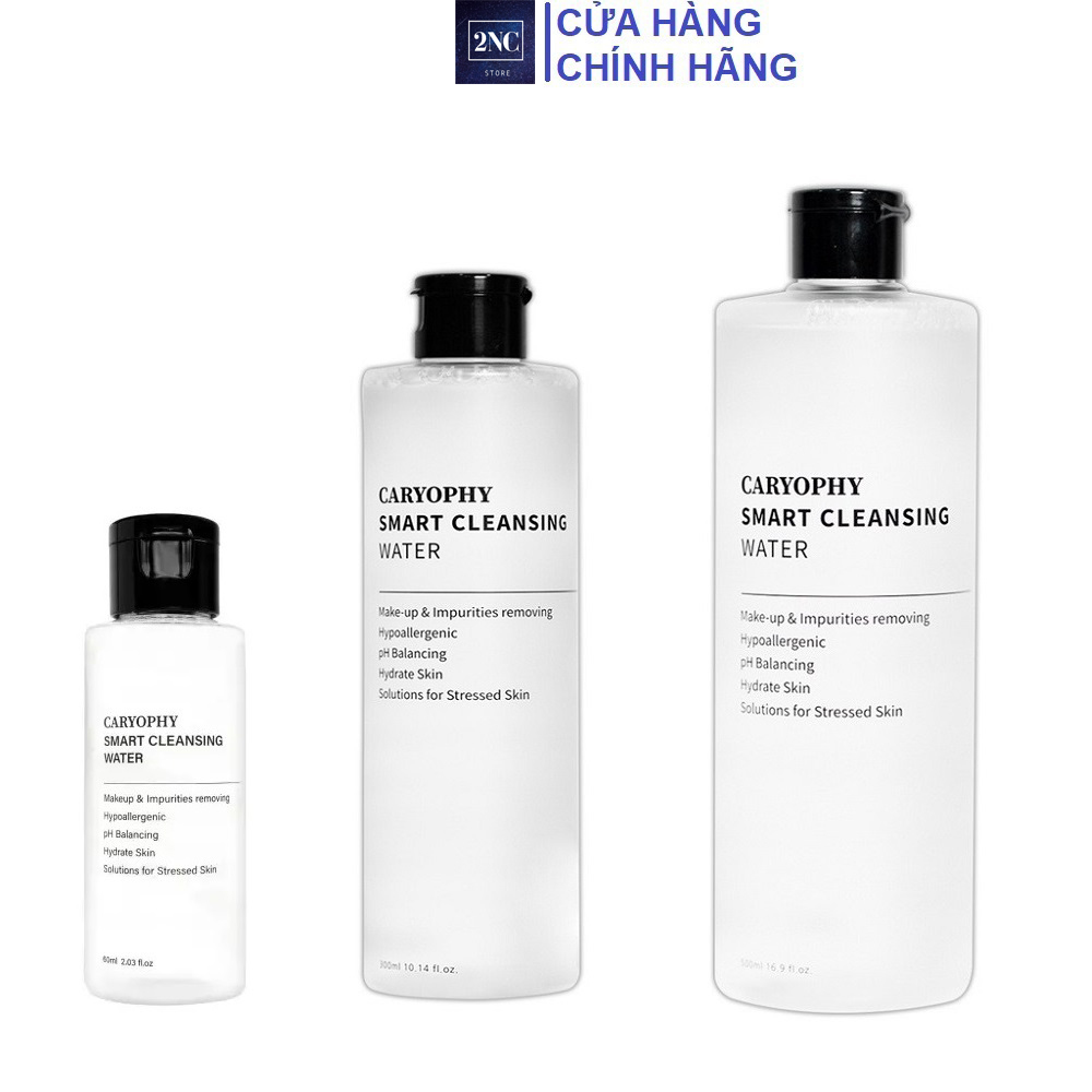 Nước Tẩy Trang Caryophy Smart Cleansing Water 60ml/300ml/500ml