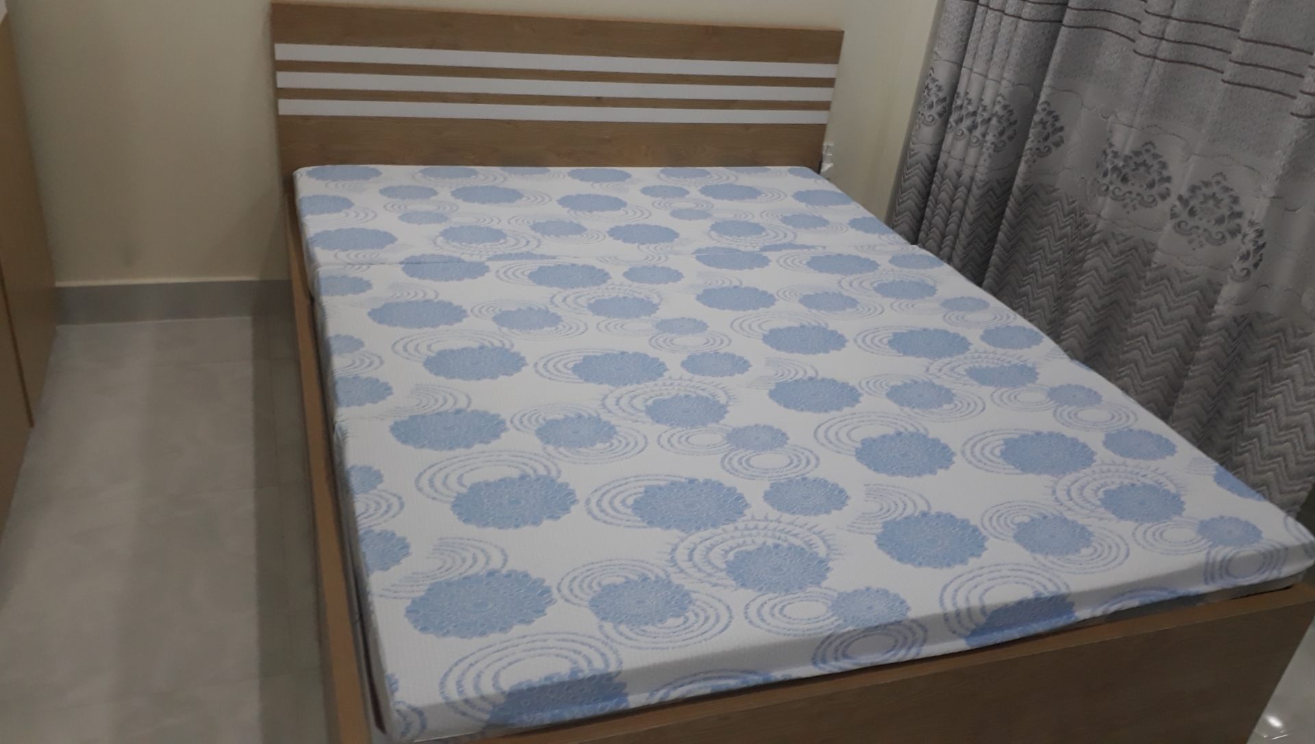 [HCM]Áo bọc nệm vải Gấm thun dệt kim bọc 2 mặt nệm có dây khóa kéo KT 1m8x2mx20cm