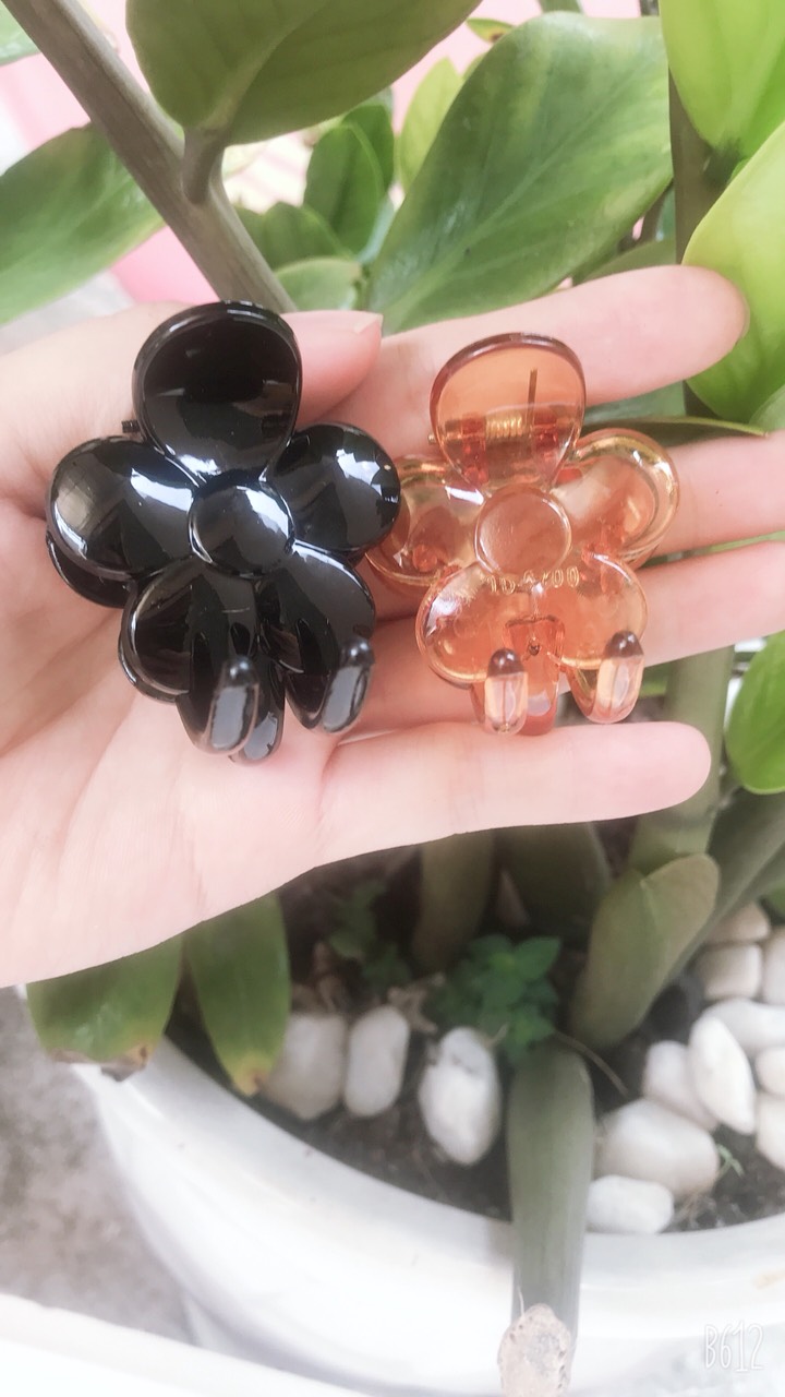 Kẹp Tóc Càng Cua 3 Răng Hoa, Gấp Tóc, Hàng Đẹp, Giá Rẻ, Video Thật- Phụ Kiện Thời Trang 88