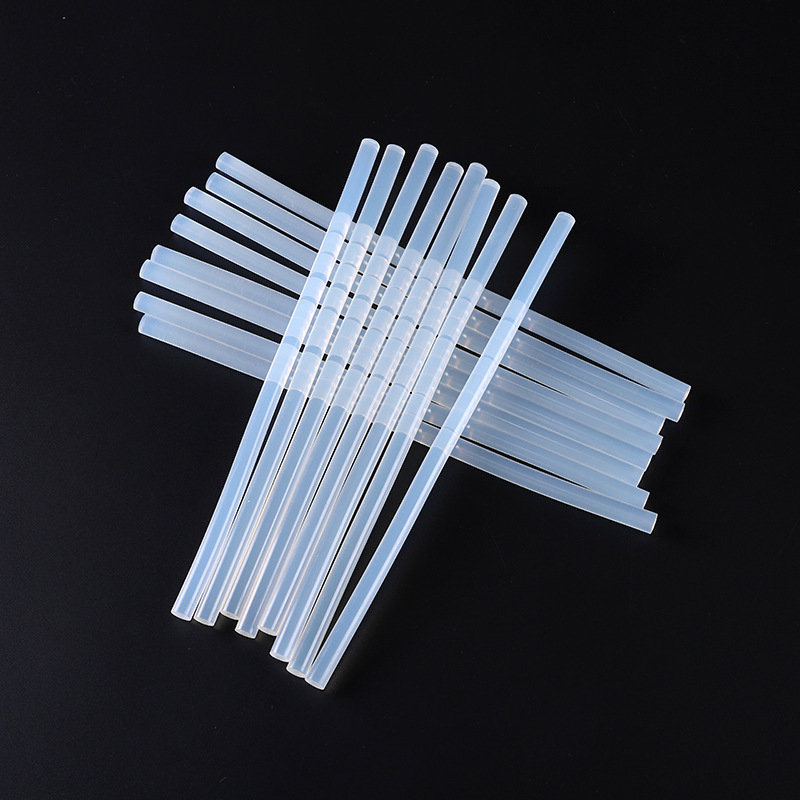 Bịch 100 cây keo nến silicon nhỏ 7mm dành cho súng máy bắn keo 20w