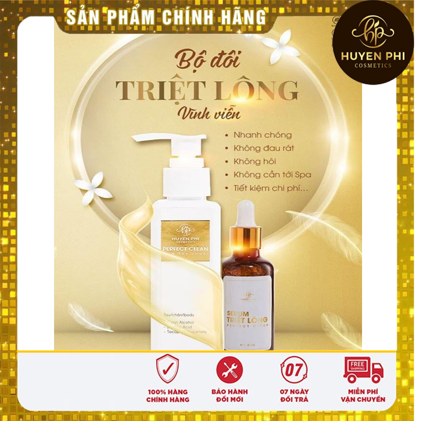 Kem Tẩy Lông + Serum Triệt Lông Huyền Phi (GIÁ SỈ) triệt lông tận gốc,triệt mùi hôi nách,Triệt lông mu, lông nách, lông bikini, ria mép