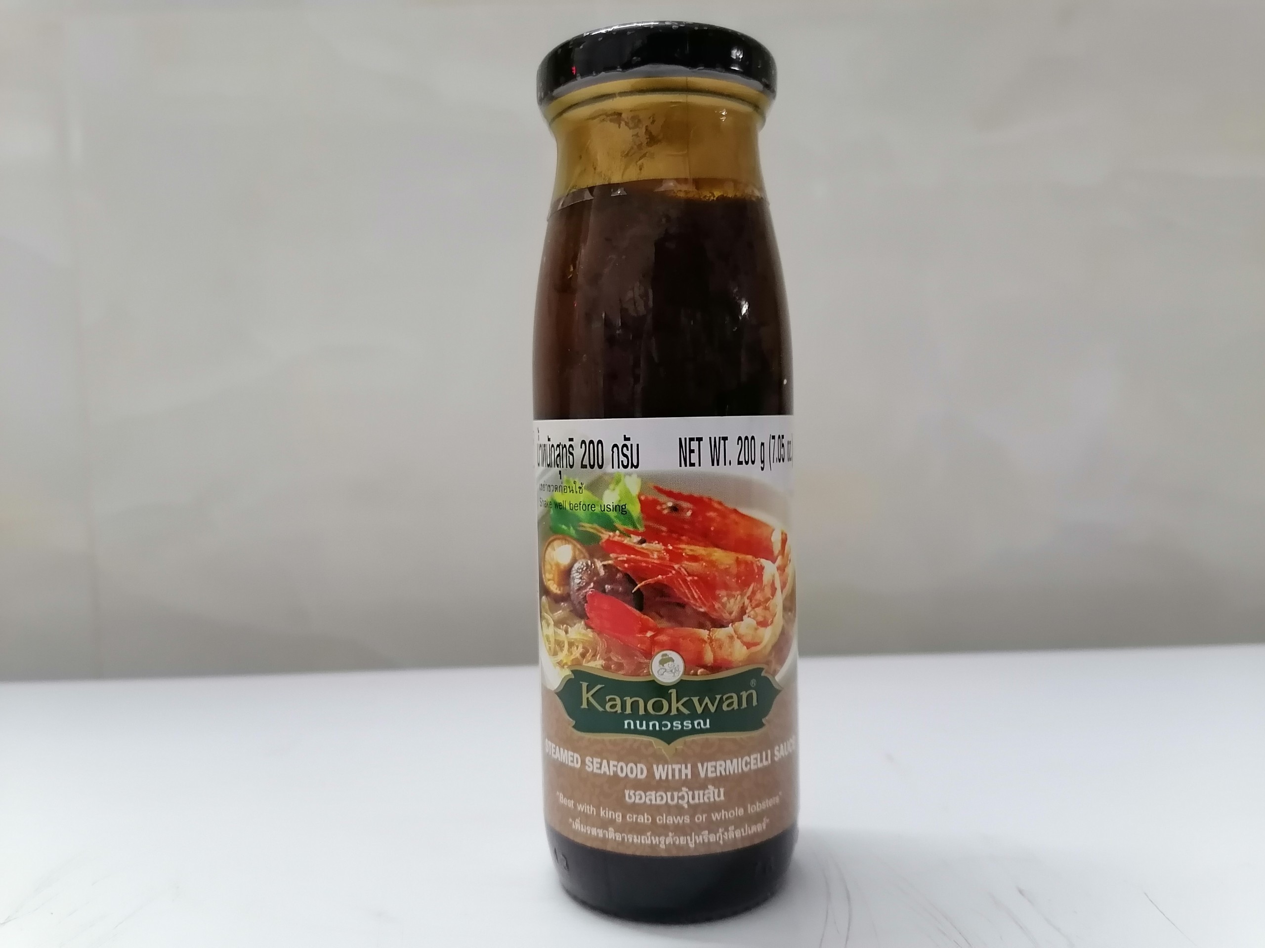 [Lọ 200g] XỐT GIA VỊ HẢI SẢN & MIẾN [Thailand] KANOKWAN Steamed Seafood with Vermicelli Sauce (halal)