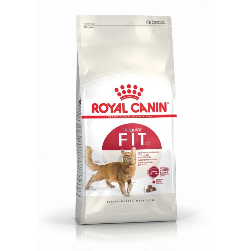 Bao 10kg thức ăn cho mèo royal canin fit 32
