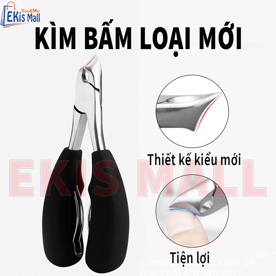 Kìm Cắt móng kiểu mới Kìm bấm móng Nhật chất liệu Cao cấp sắc bén tiện lợi