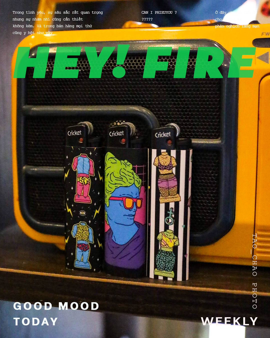 Bật Lửa Cricket - Quà Tặng Độc Đáo - 15 Mẫu Giao Ngẫu Nhiên