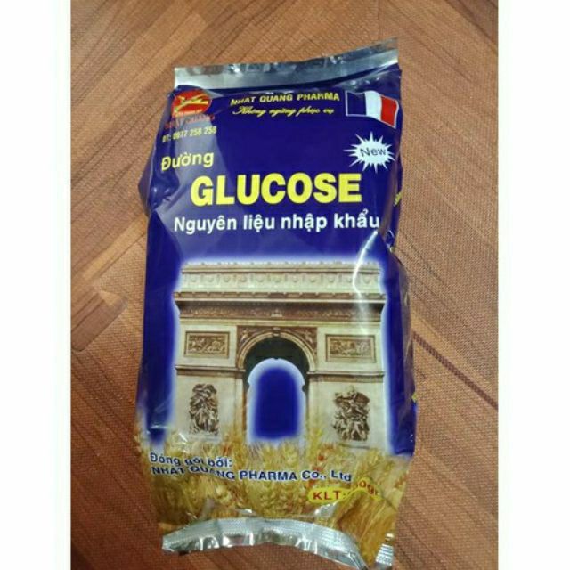 Đường glucose-Cung cấp năng lượng cho cơ thể- nguyên liệu nhập khẩu 500gam