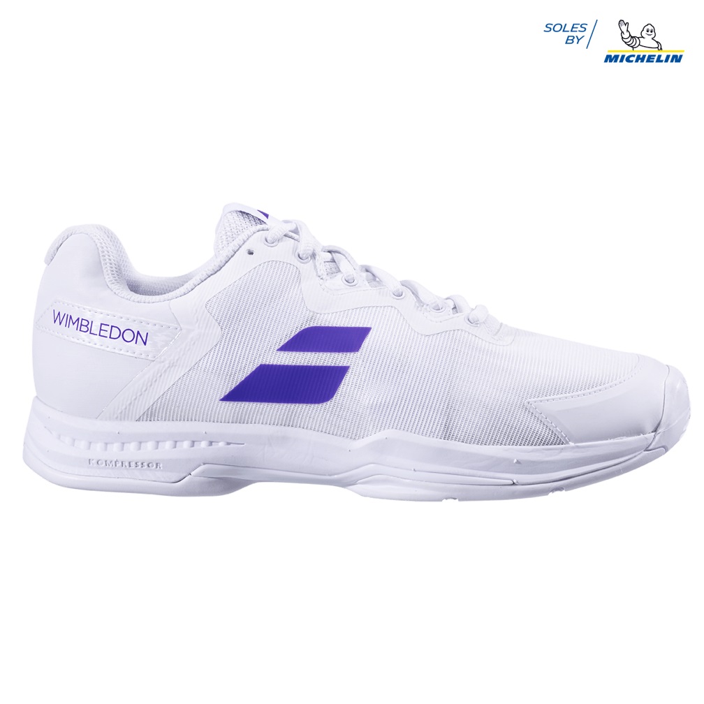Babolat Giày Tennis SFX3 ALL COURT WIMBLEDON Màu trắng-tím 1046 30S20550