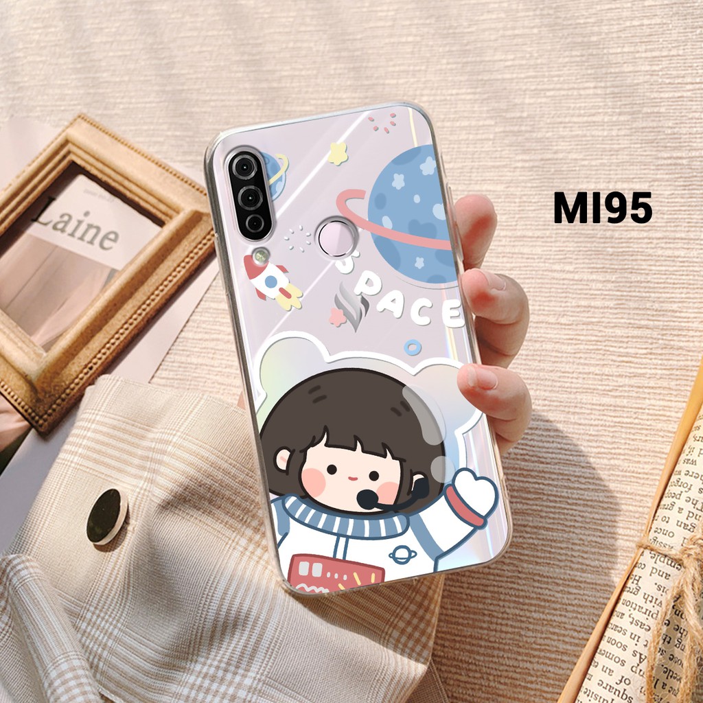 Ốp lưng VSmart Joy 3 dẻo trong in hình vũ trụ