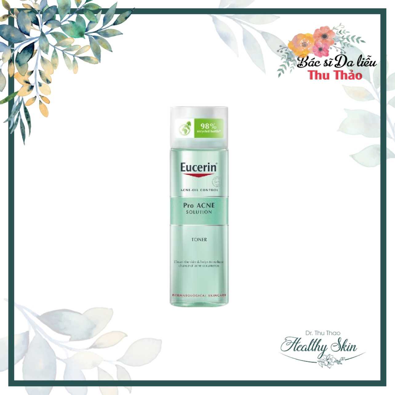 [200ML]  TONER EUCERIN PRO ACNE SOLUTION DÀNH CHO DA MỤN