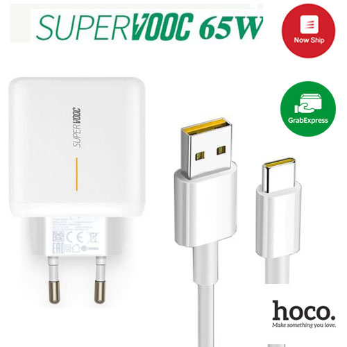 Bộ sạc nhanh oppo super vooc find x2 pro - 65w - hàng chính hãng