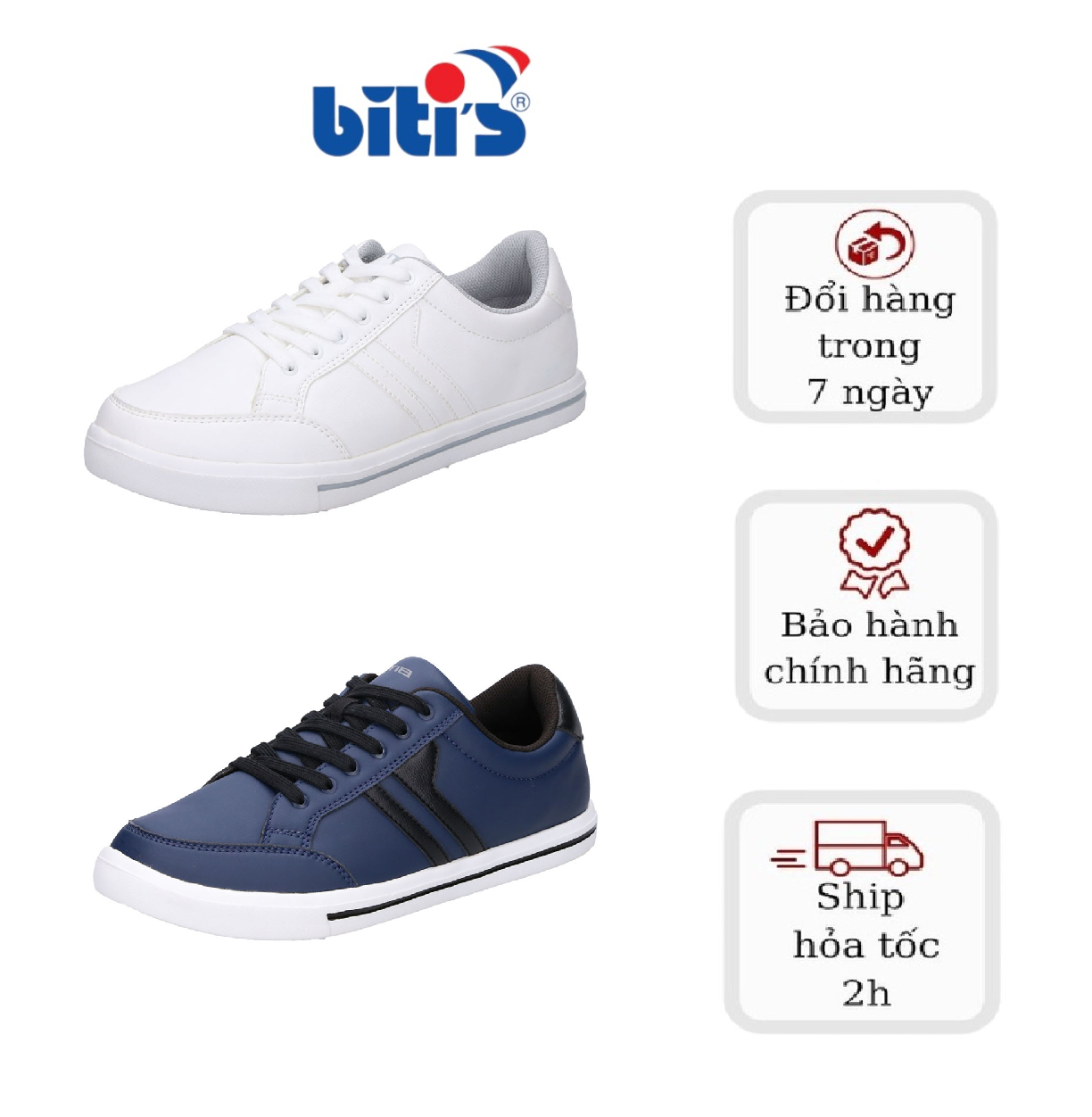 Giày Thể Thao Nam Biti's BSM000701 Siêu Nhẹ