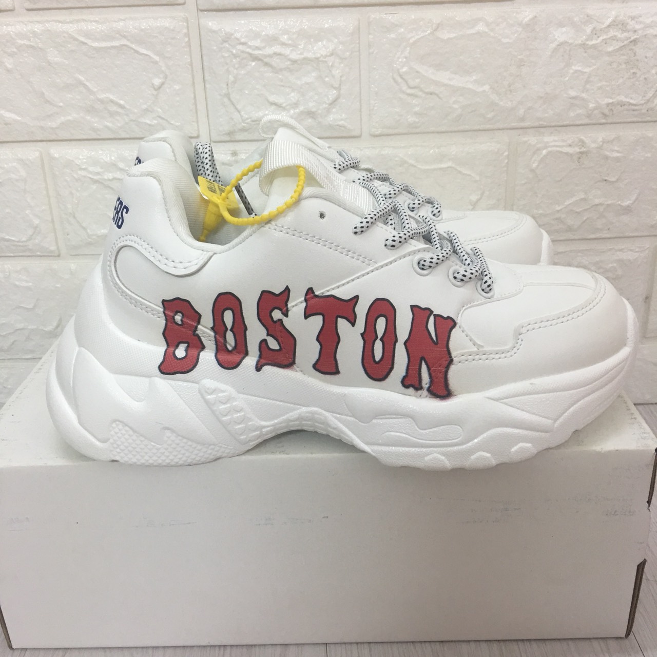 [TẶNG HỘP+bill+TẤT] Giày thể thao MLB boston hàn quốc