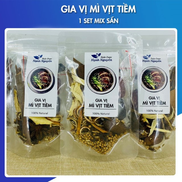Gia Vị Mì Vịt Tiềm (Gói gia vị tiềm vịt đầy đủ, thơm ngon, tiện lợi)