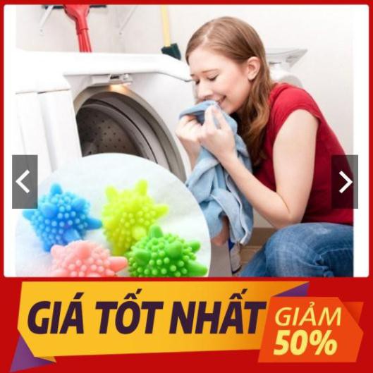Com bo 10 Bong bóng giặt khử trùng chống nhăn, làm sạch quần áo bẩn