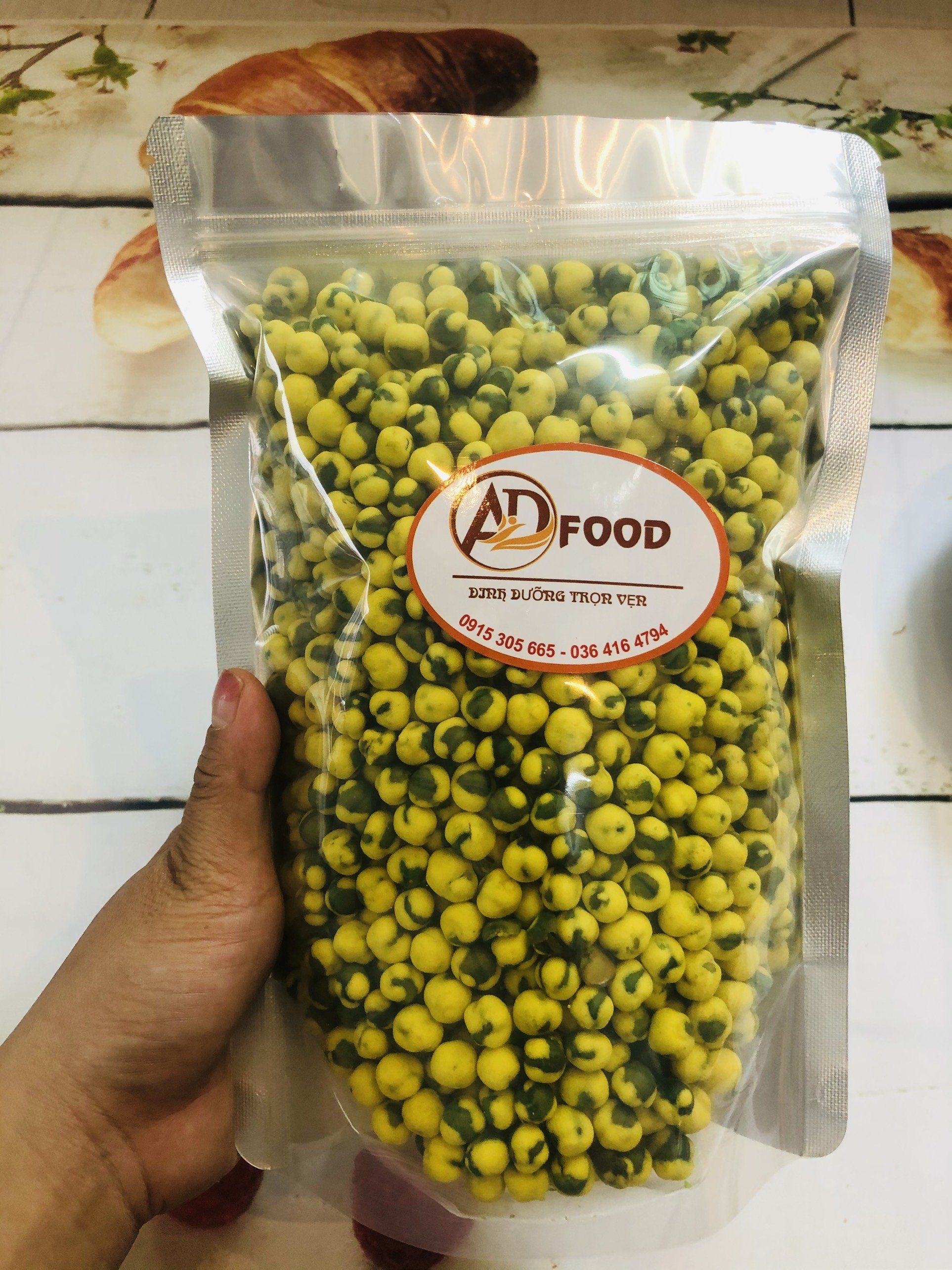 500g đậu hà lan sấy vị sầu riêng