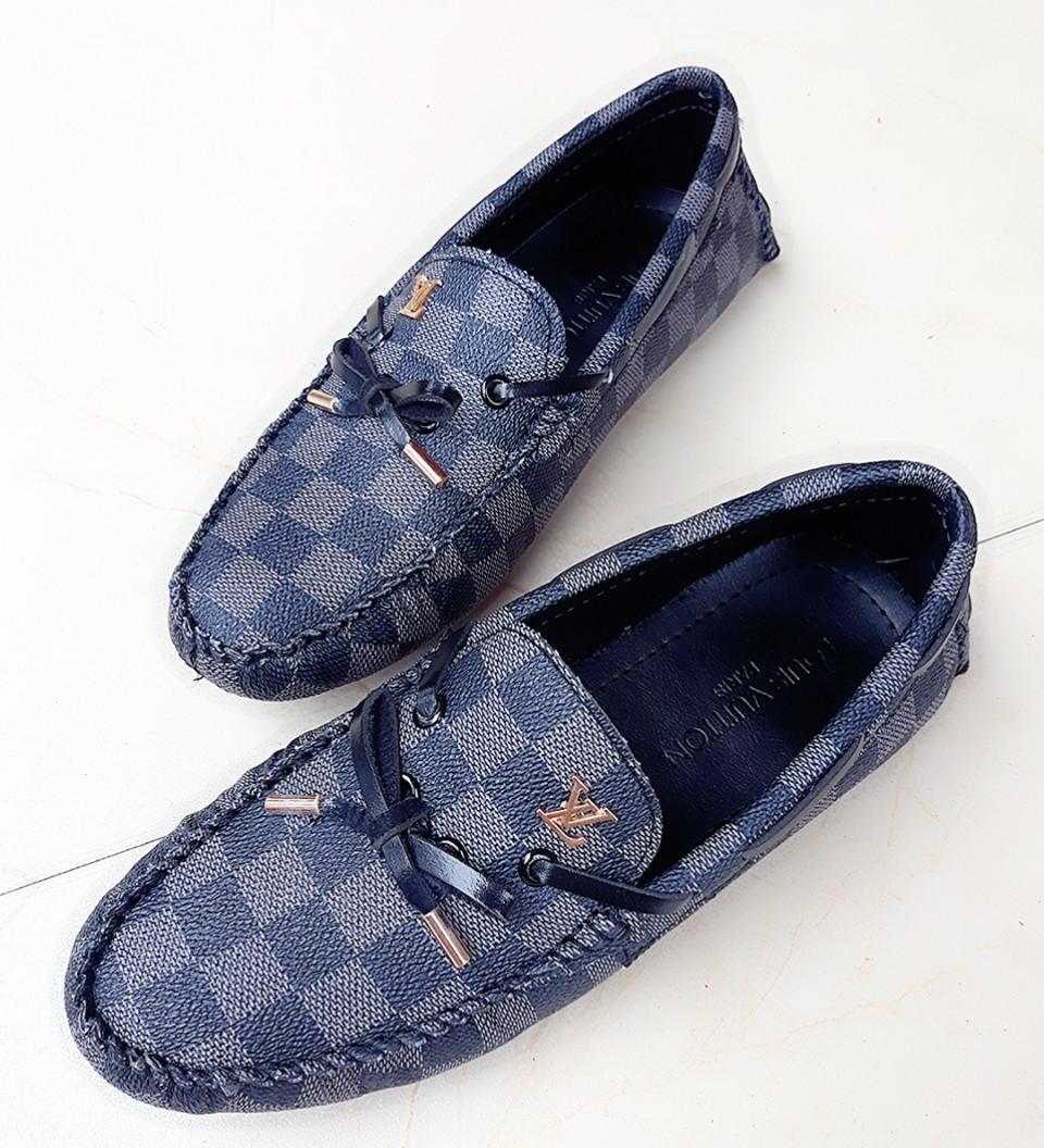 GIÀY LƯỜI THỜI TRANG KẺ CARO TRẺ ĐẸP CÁ TÍNH - QV