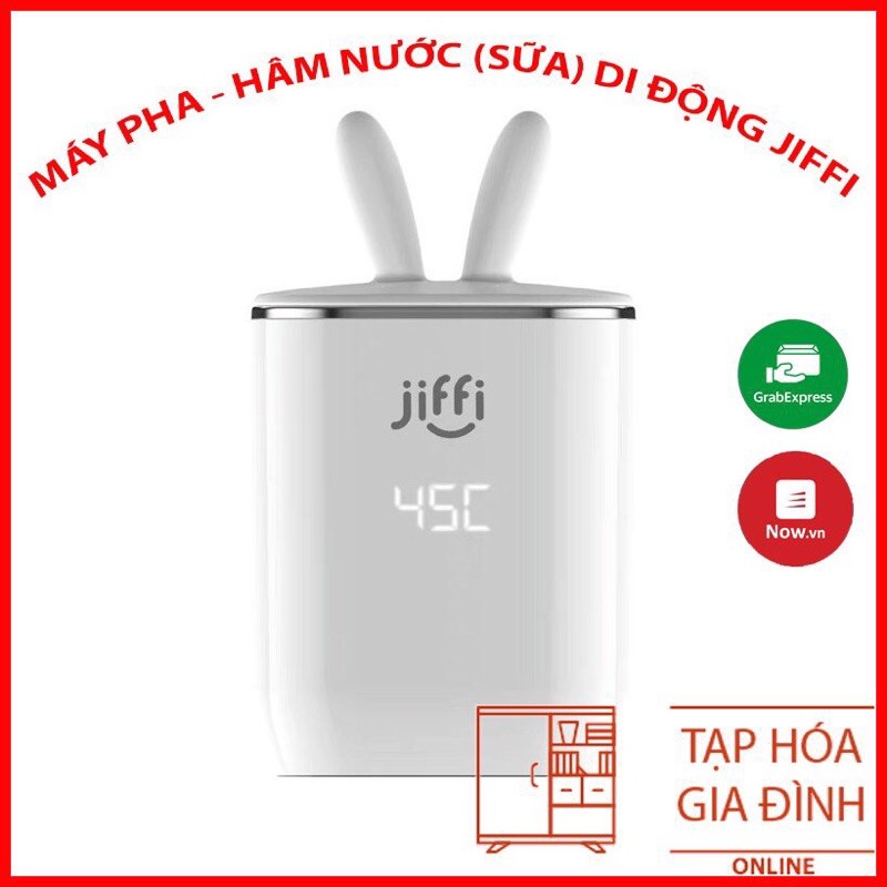 Máy hâm sữanước JIFFI di động bảo hành 6 tháng