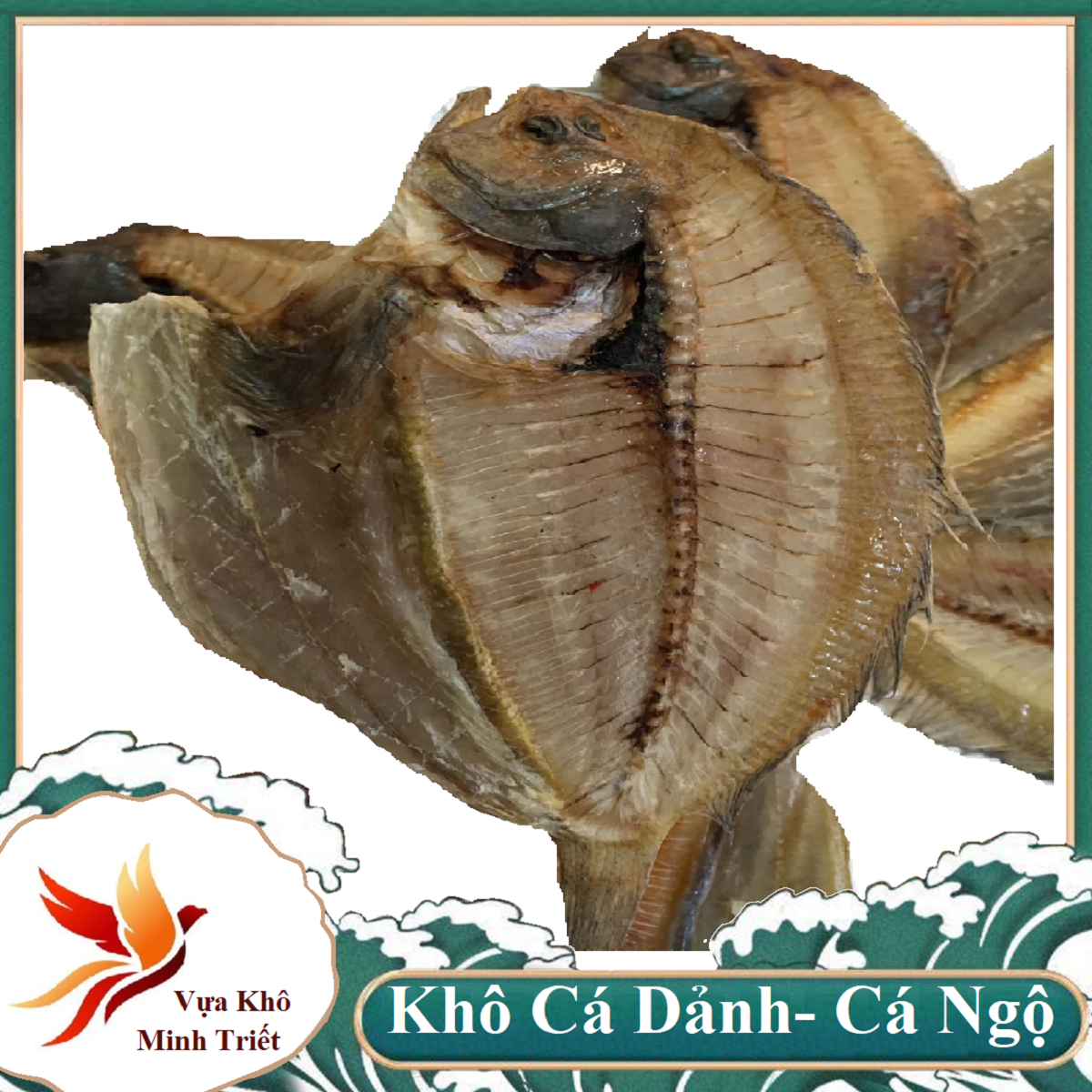 Khô cá dảnh – Khô cá ngộ – nguyên liệu nấu những món nước lèo chuẩn vị- Vựa Khô Minh Triết