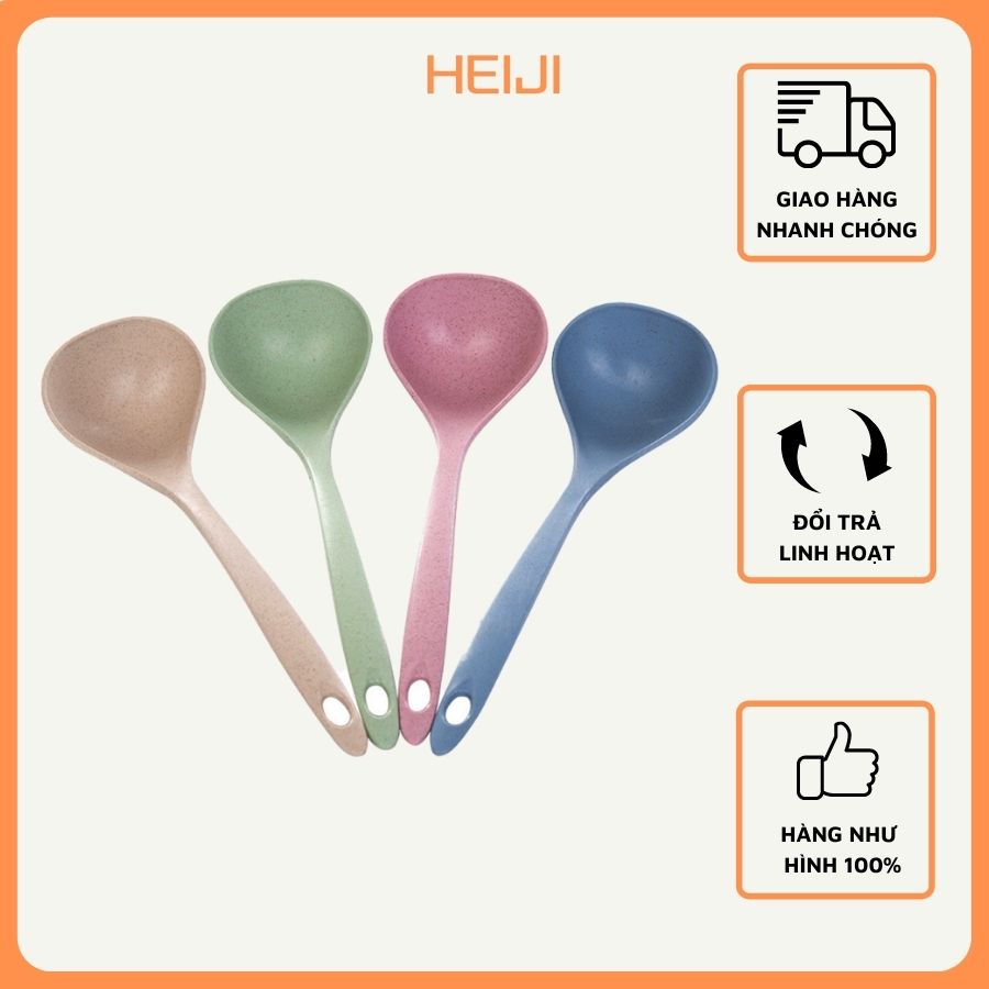 Vá muỗng thìa múc canh lúa mạch an toàn bảo vệ sức khoẻ