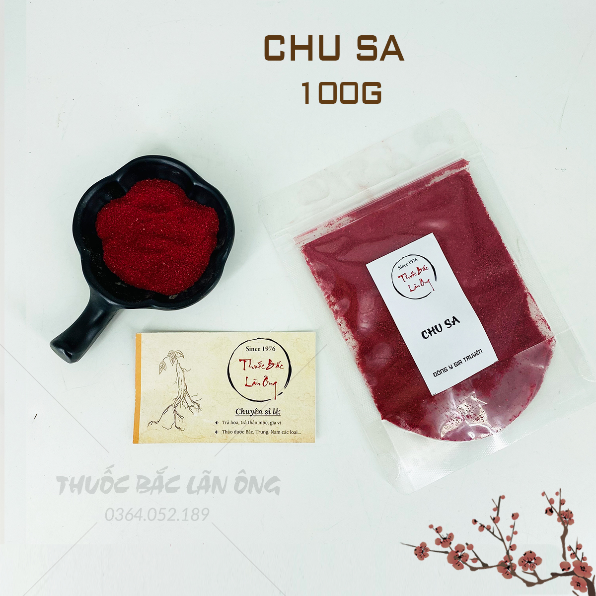 Đá chu sa 100g