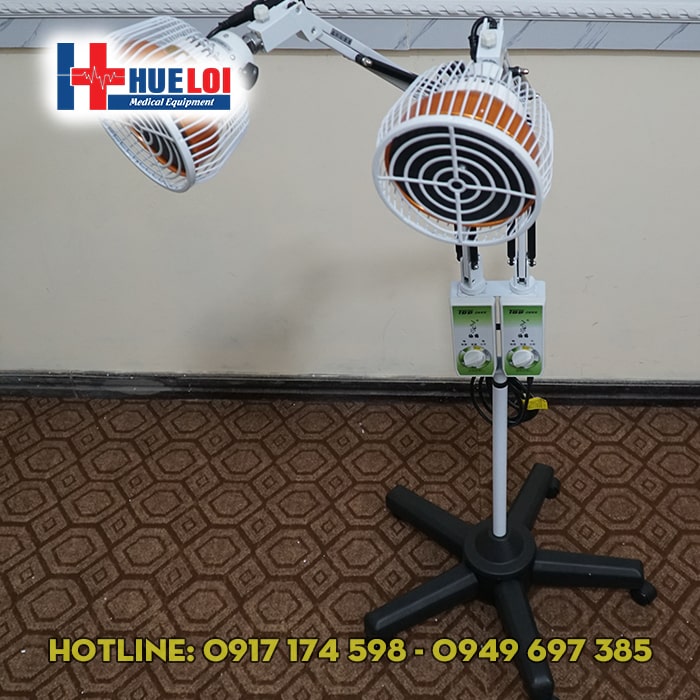 Đèn tần phổ trị liệu 2 bóng - Đèn hồng ngoại sóng âm