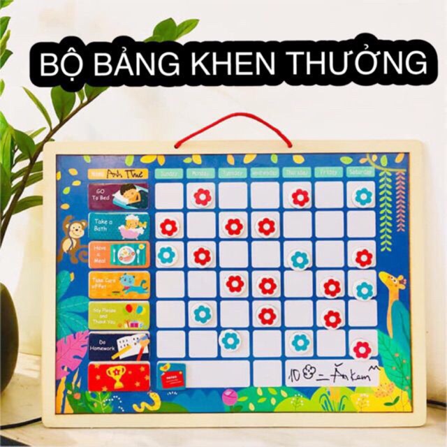 Bảng Khen Thưởng Cho Bé - Gỗ An Toàn