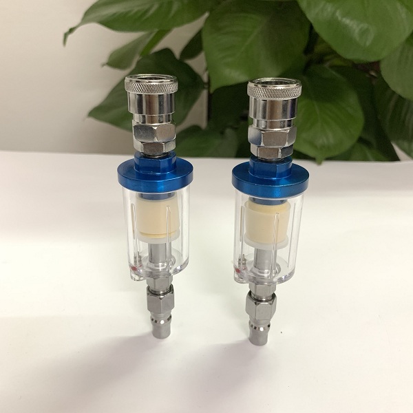 Lọc nước máy nén khí mini, lọc tách nước máy nén khí mini đuôi súng