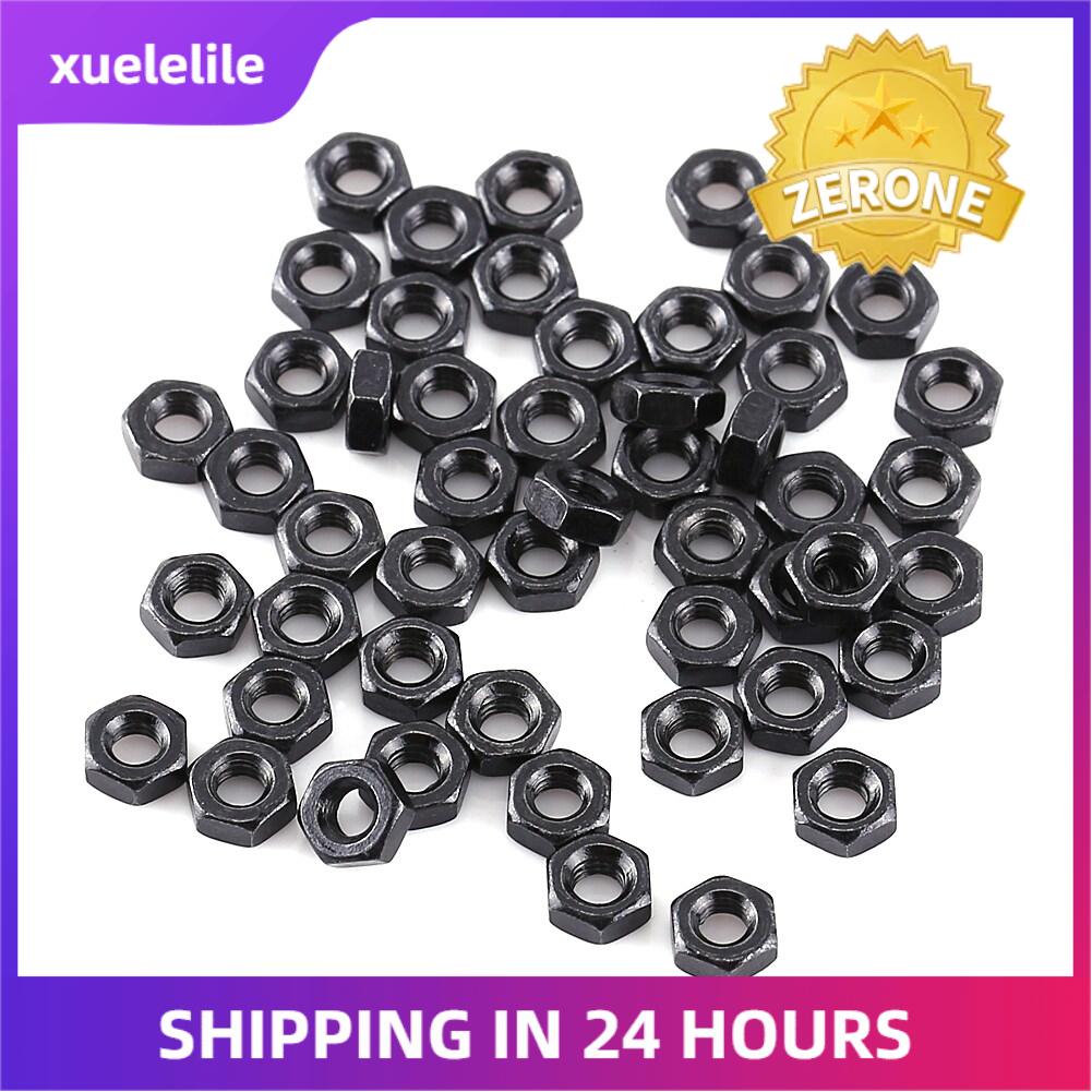 300 Cái Ốc Vít Lục Giác Thép Hợp Kim Màu Đen M3, Với Vòng Đệm Đai Ốc Lục Giác Các Loại