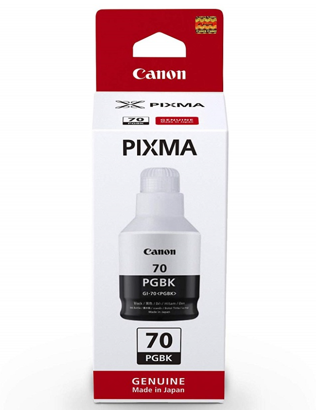 Mực in Canon GI 70 PGBk Mực cho máy in Pixma G5070 G6070 G7070 GM2070 GM4070