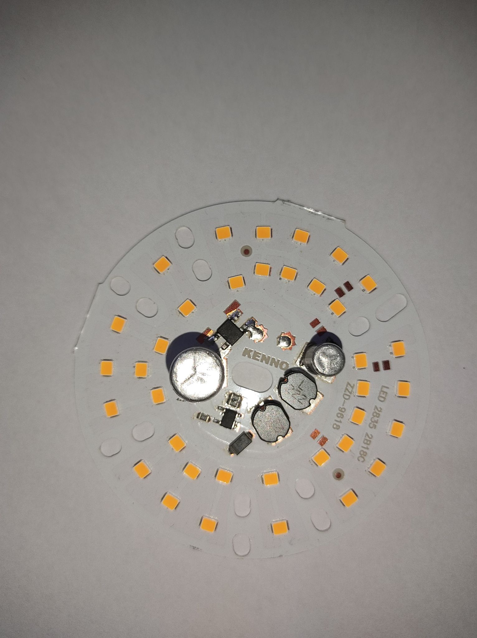 Combo 5 mạch led liền driver 220v 35w