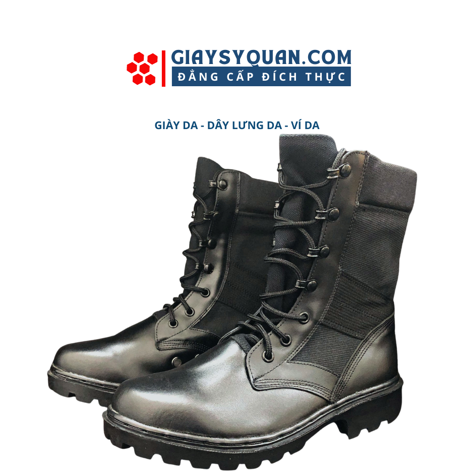 Giày Boot Nam Cao Cổ Da Thật, Bảo Hành 12 Tháng mã C32