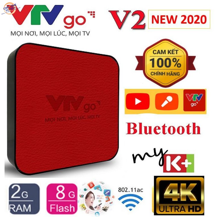 Android tivi box vtv go v2 ram 2g vtvgo v2 bản new 2020 có bluetooth - sản phẩm - box vtvgo v2
