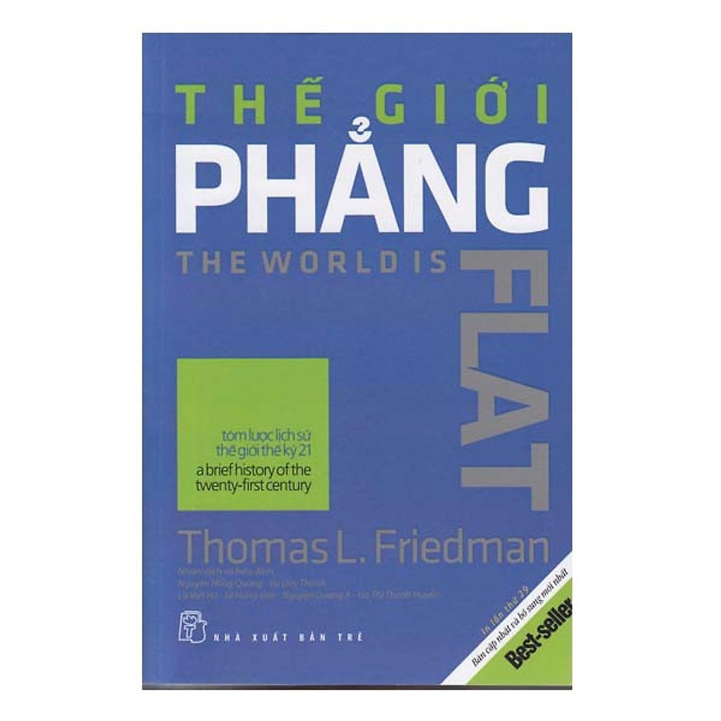 Sách Thế Giới Phẳng (Khổ To) + Tặng Bookmark