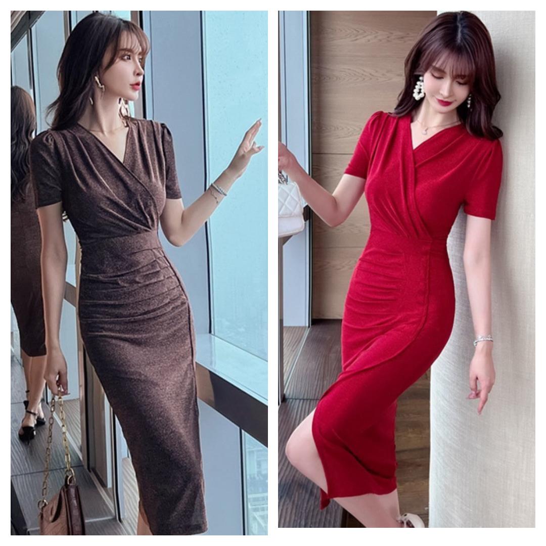 Đầm ôm body dạ hội dự tiệc cô v cực sang beyeushop - by4557