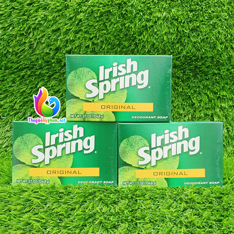 Combo 3 xà bông cục irish spring 105g mỹ